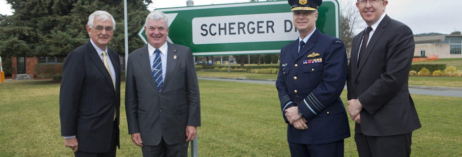 Road named after Sir Frederick Scherger Image for Road named after Sir Frederick Scherger