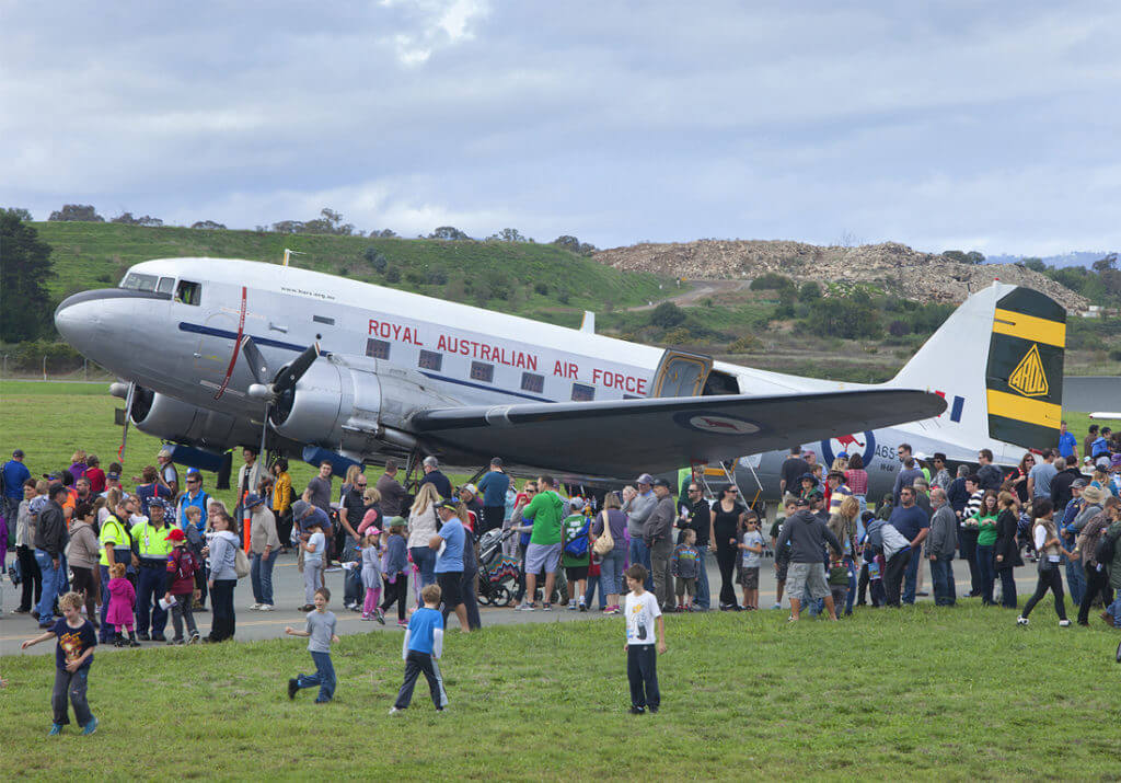 Image for Open Day Entertains 24,000 at Canberra Airport