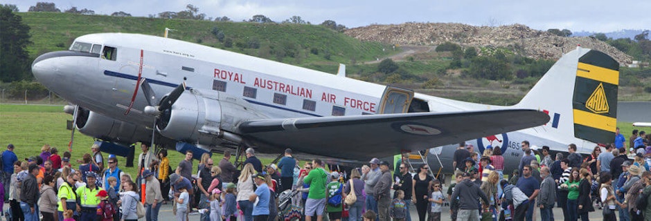 Image for Open Day Entertains 24,000 at Canberra Airport
