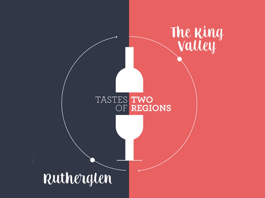 Tastes of two regions