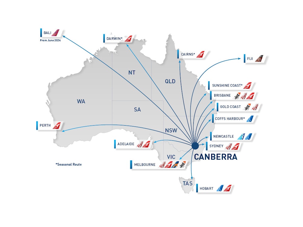 Image for Fly local with Canberra Airport