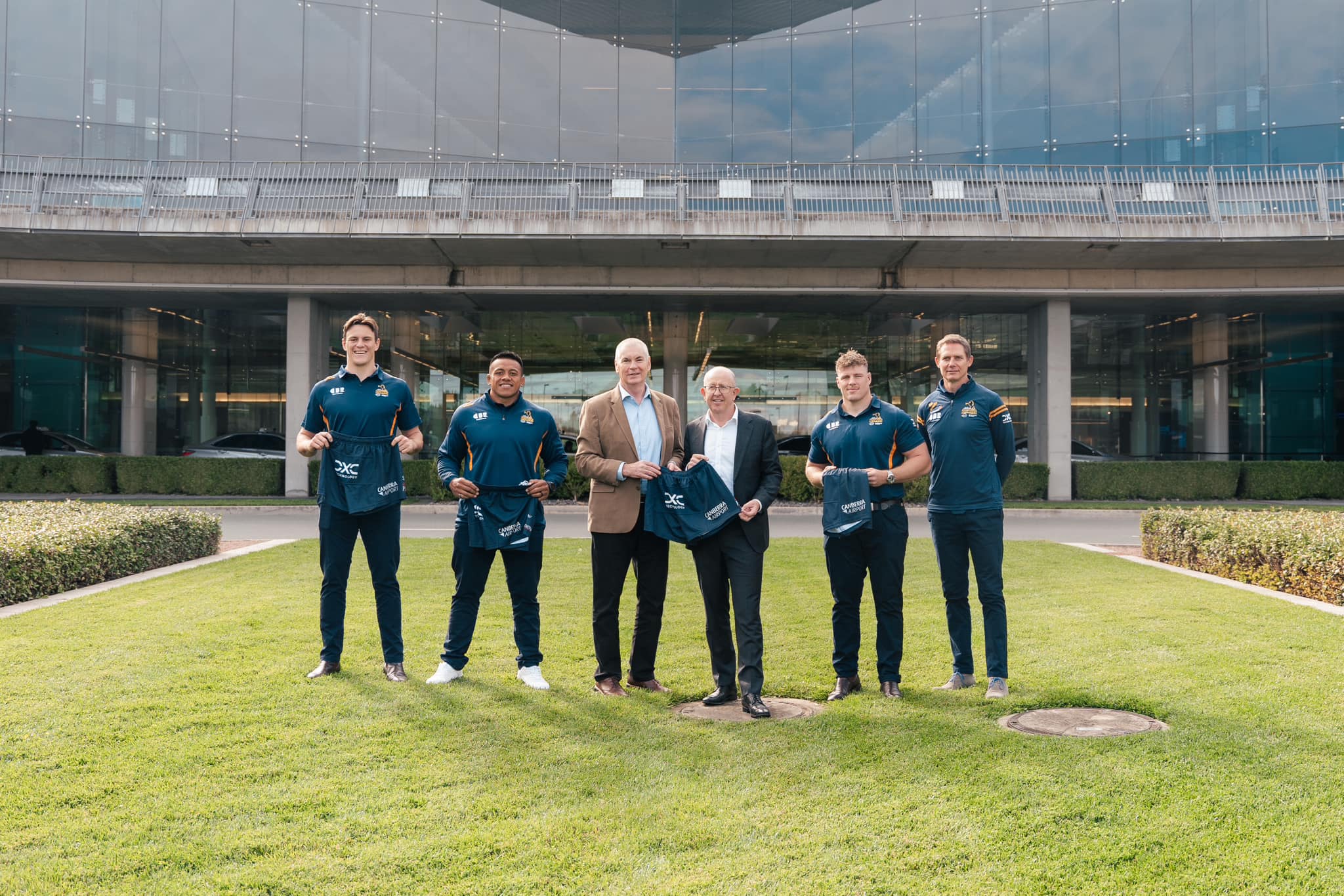 Image for Canberra Airport and ACT Brumbies new partnership announced