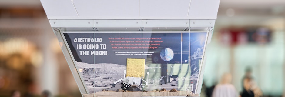 Image for AROSE Lunar Rover prototype on display