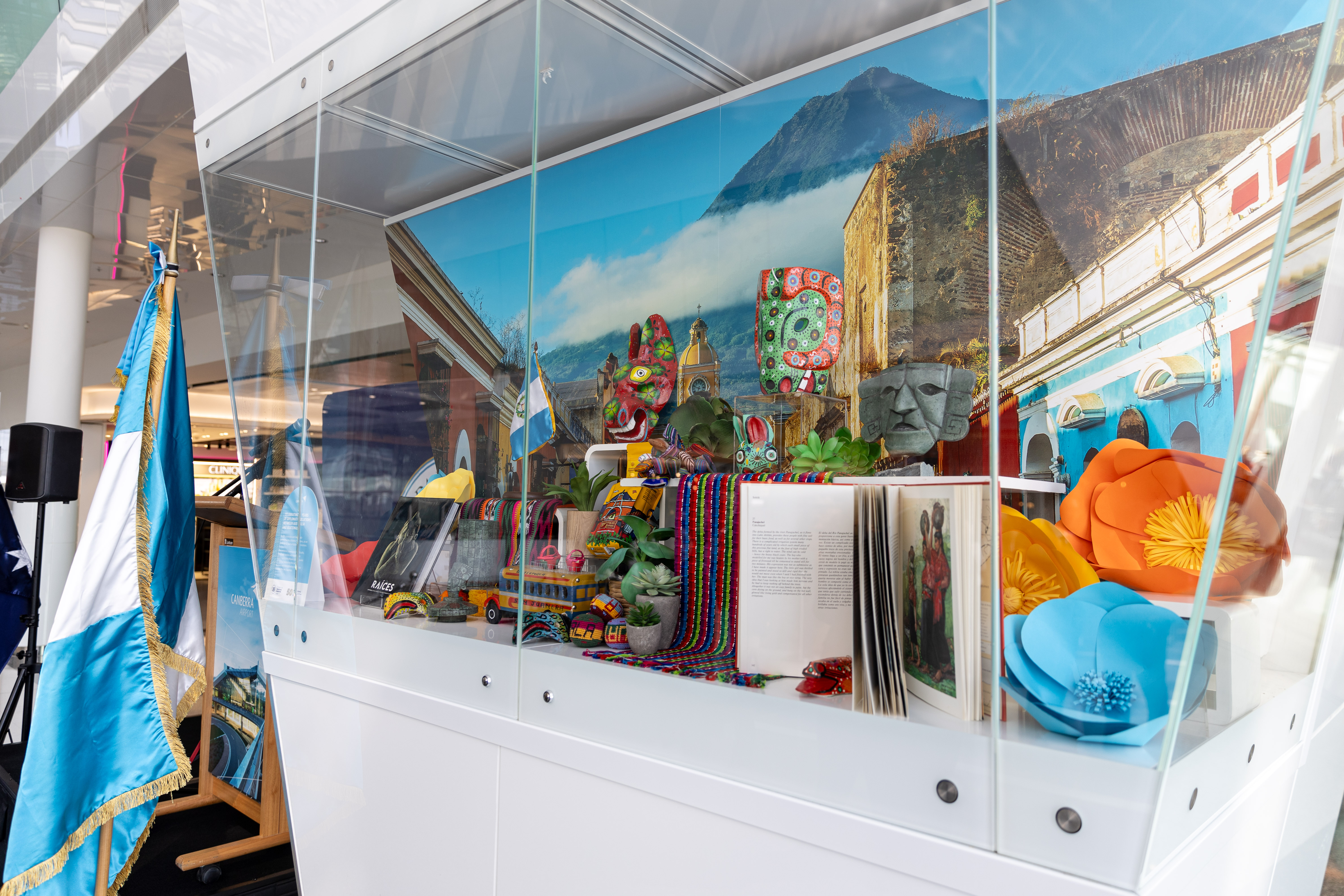 Canberra Airport | Celebrating 50 Years of diplomatic: Guatemala