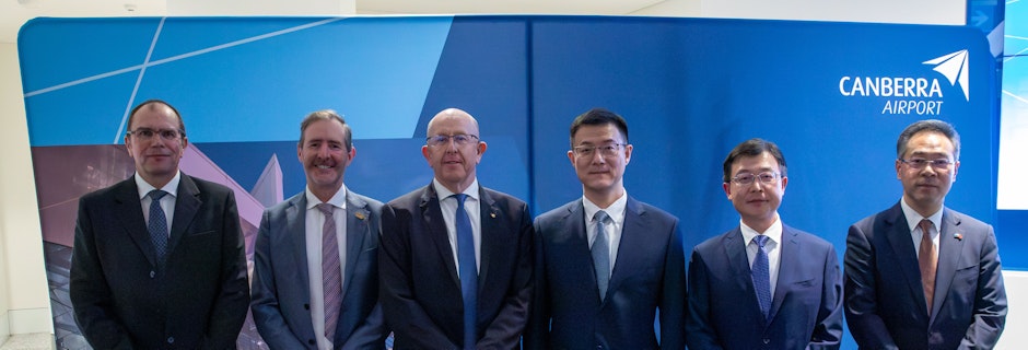 Image for Canberra Airport takes step towards direct flights to Nanjing, China