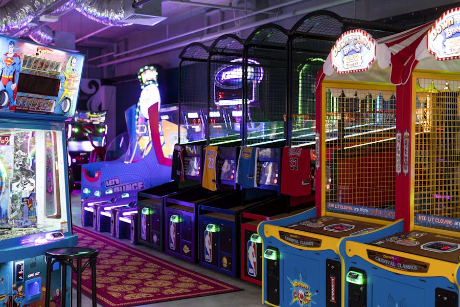 Arcade area at B Lucky & Sons Wollongong