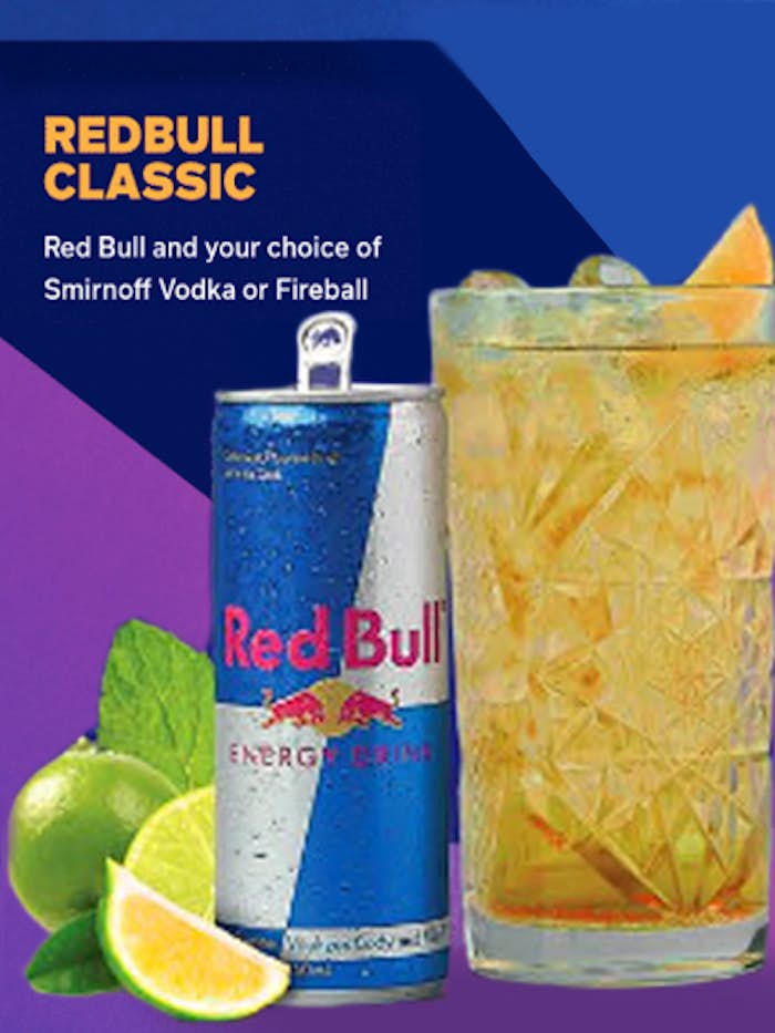 Redbull Cocktail Promo - Classic
