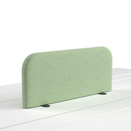 BuzziShieldDesk-40x100-Fabric-Jade42