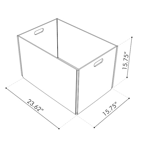 BuzziBox Medium Imperial Measurements