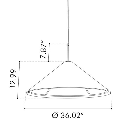 BuzziCone 102 Imperial Measurements