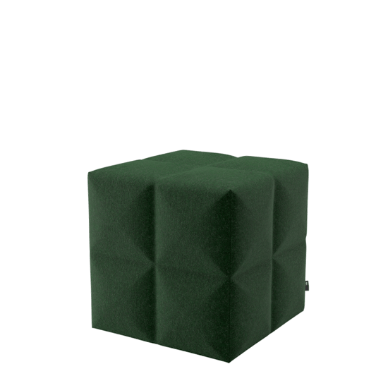 BuzziCube 3D 4SQ In BuzziFabric Bottle 61 acoustic pouf