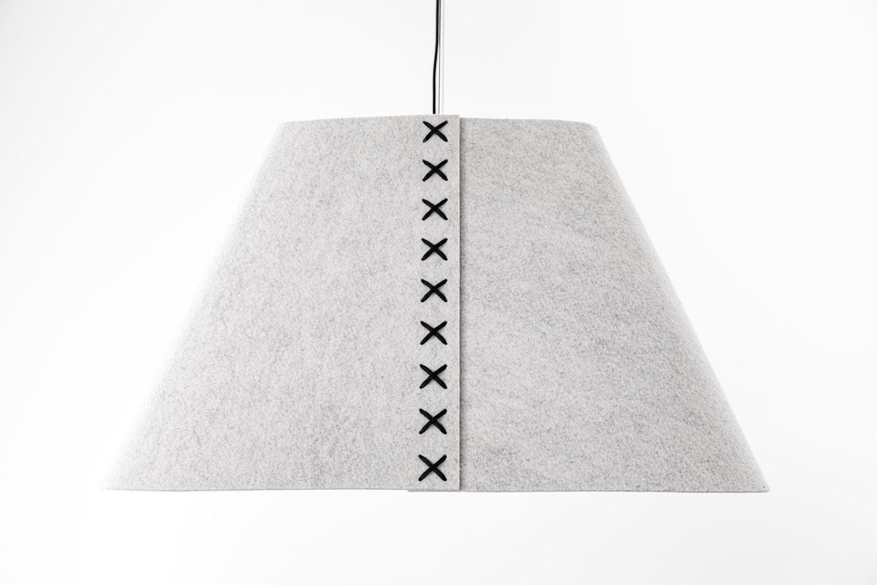 BuzziShade Square sound absorbing lighting BuzziSpace