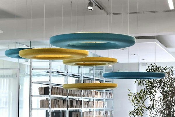 BuzziDonut, sound-absorbing panel | BuzziSpace