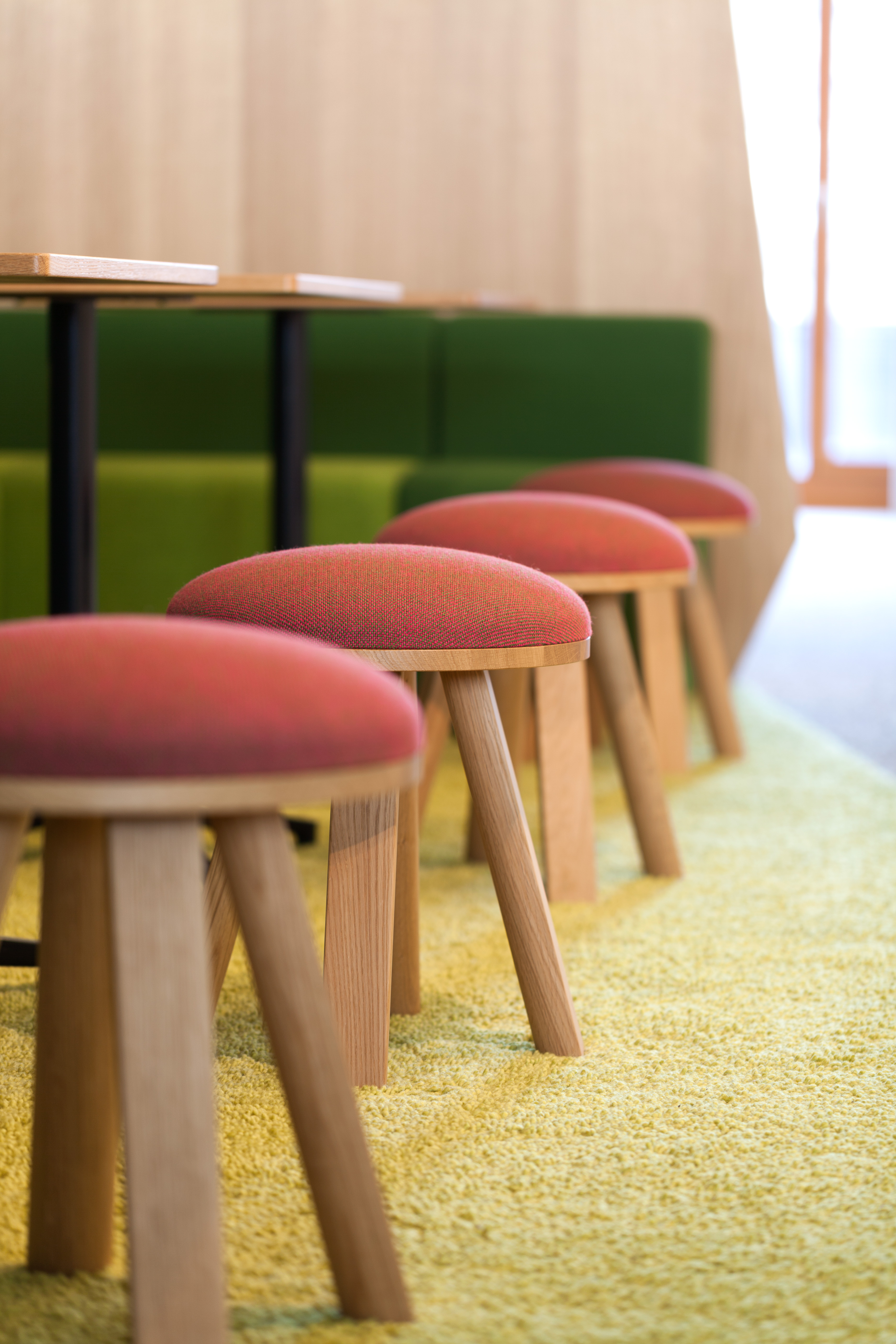 BuzziMilk, a sturdy little wood stool | BuzziSpace
