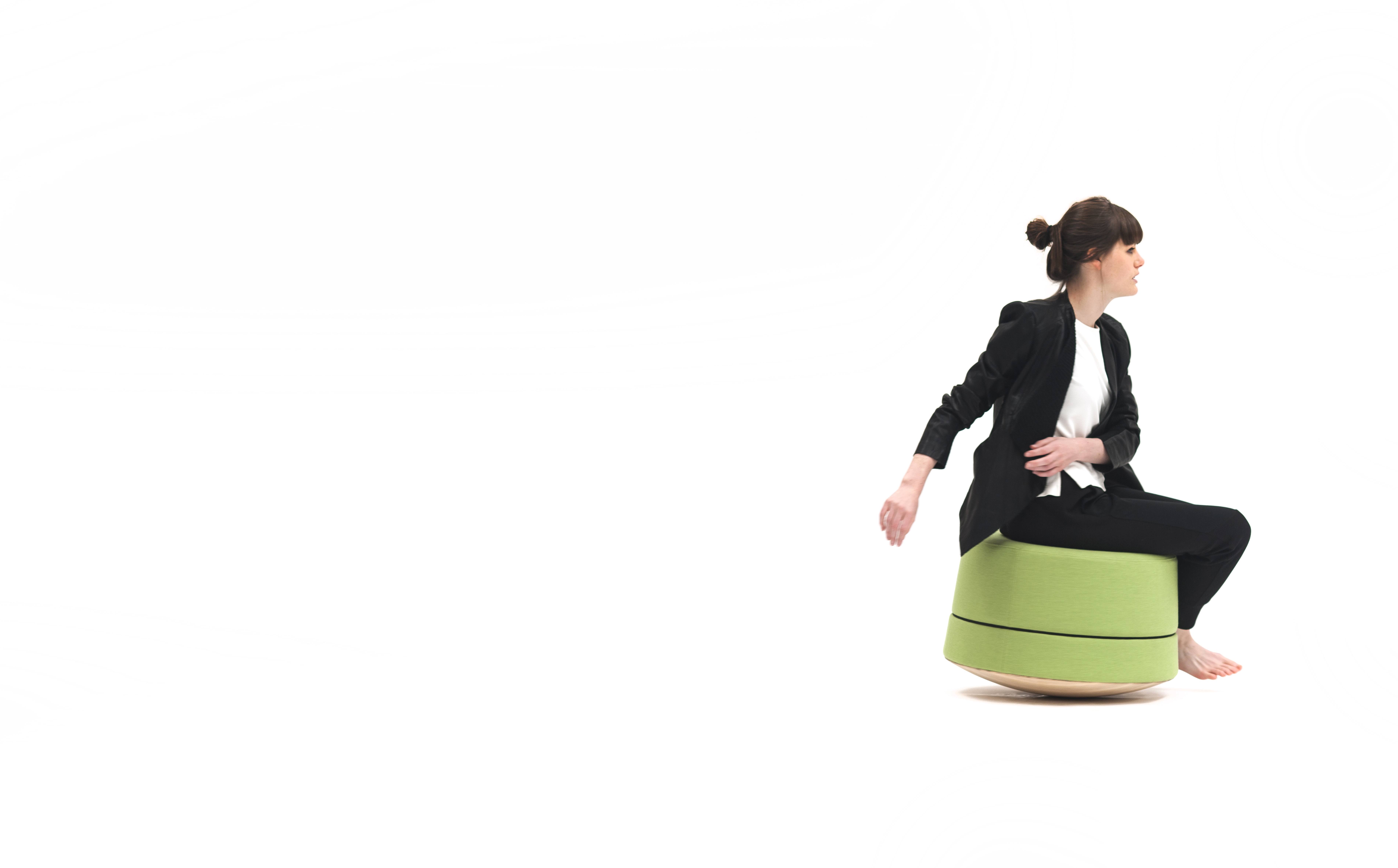 BuzziBalance, rocking board with/without sound absorbing