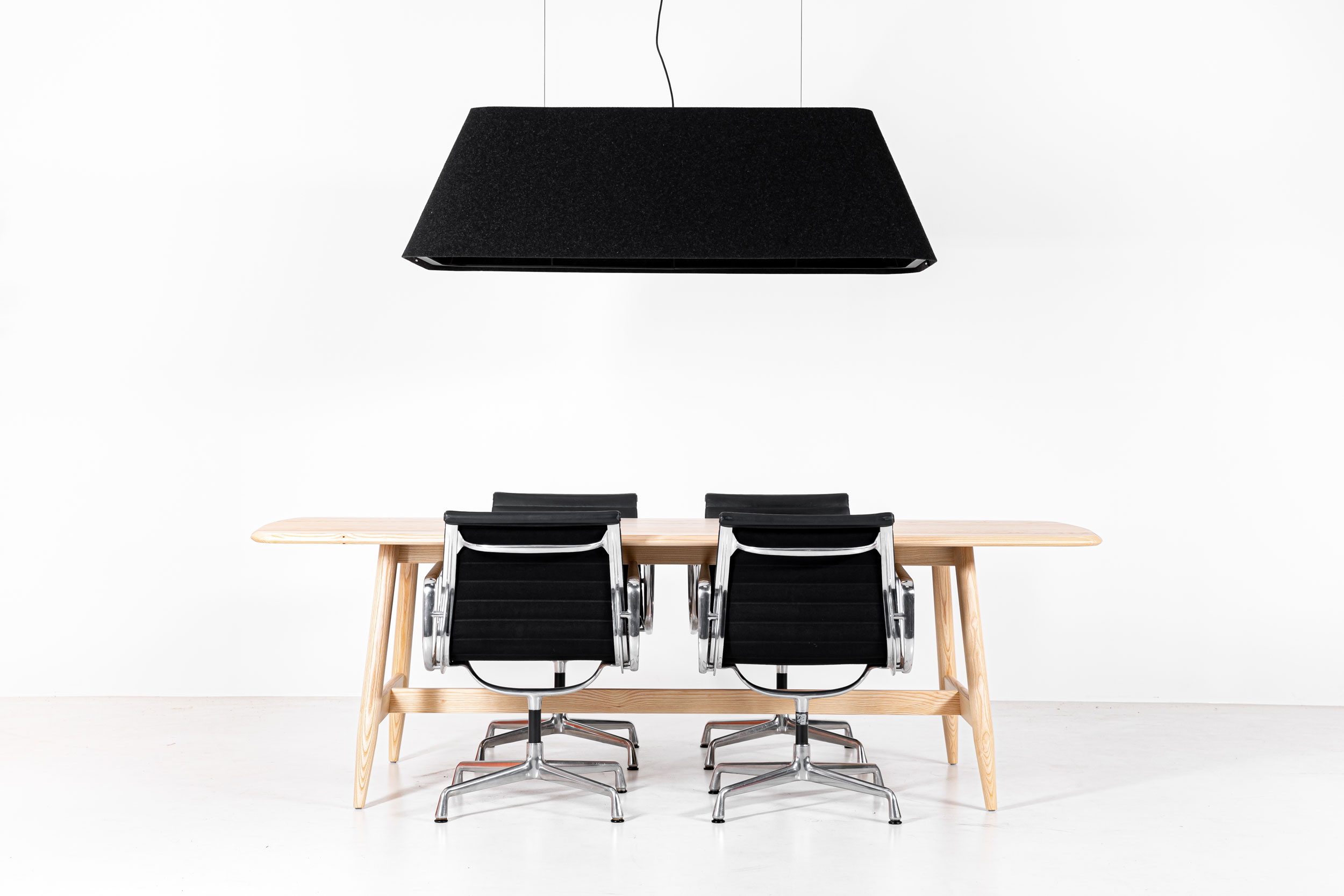 BuzziShade Square sound absorbing lighting BuzziSpace