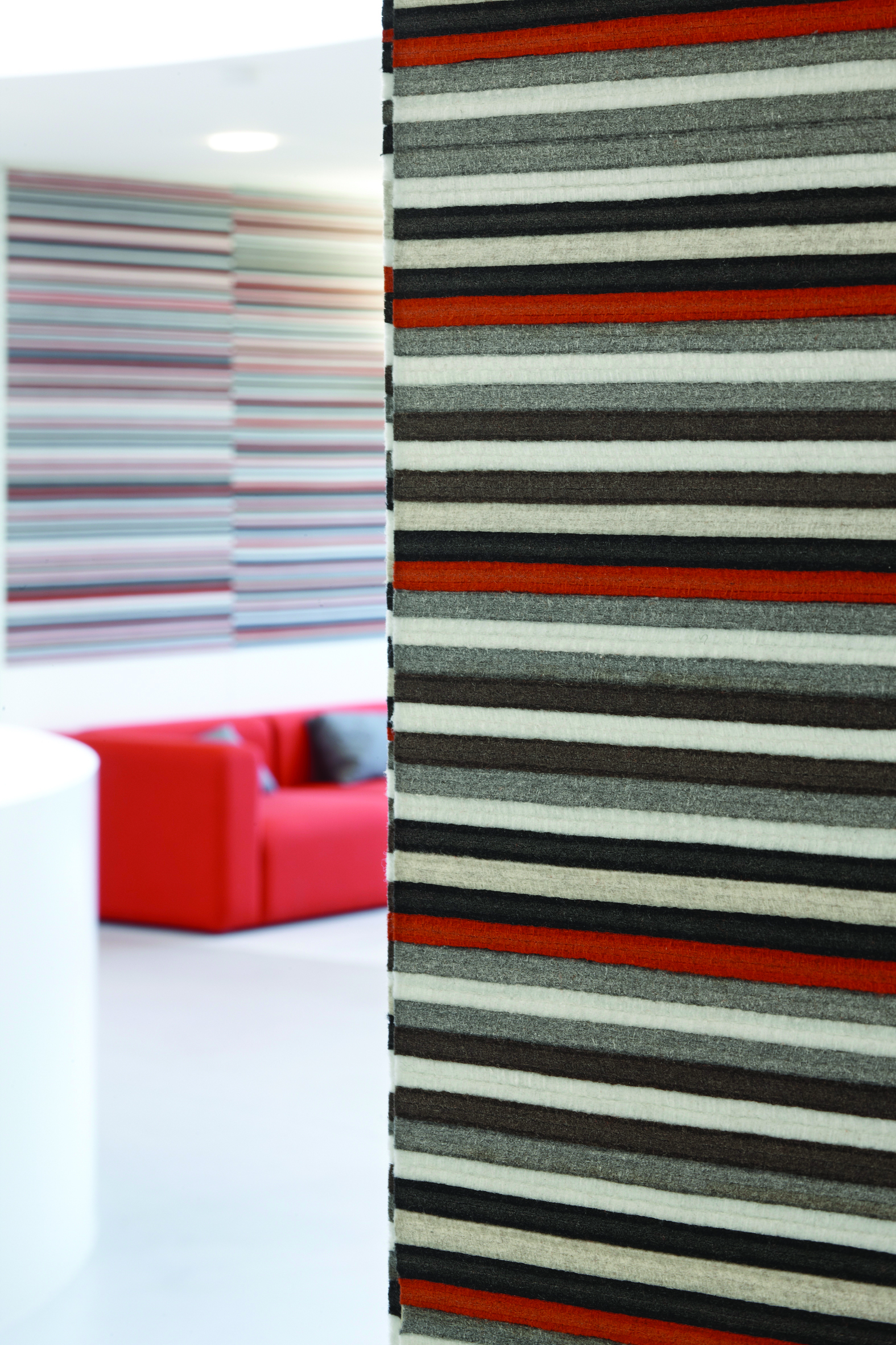 BuzziBrickBack, tactile sound-absorbing wallpaper | BuzziSpace BuzziBrickBack, tactile sound-absorbing wallpaper | BuzziSpace