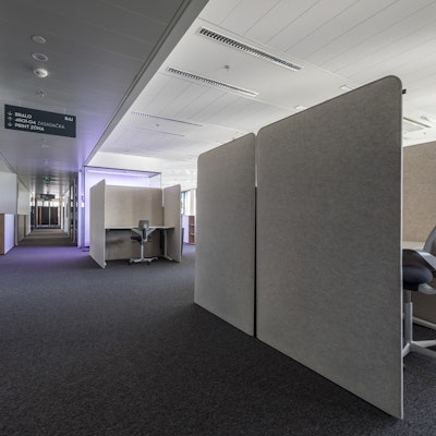 Buzziscreen BuzziScreen, sound-absorbing room divider | BuzziSpace