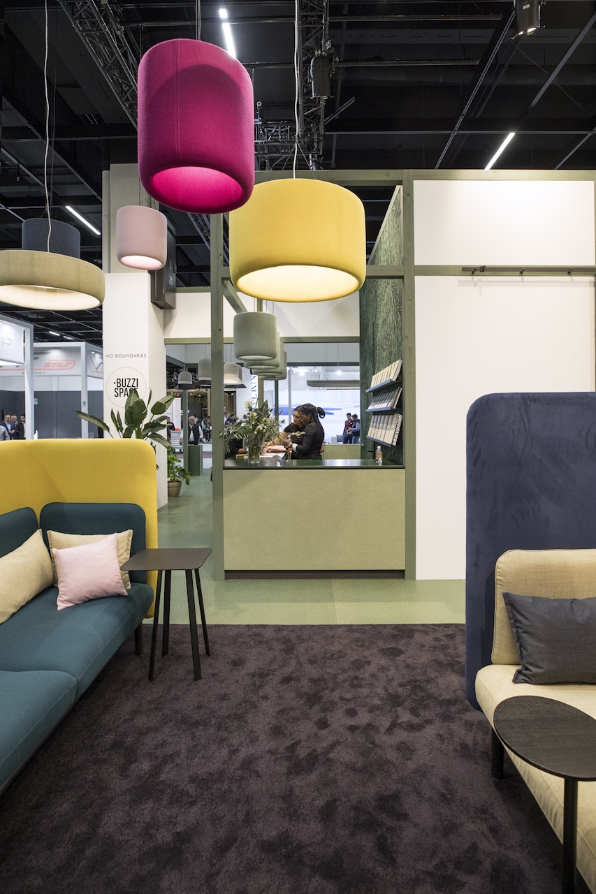 BuzziSpace Buzziprop acoustic lighting retrofit globe spot