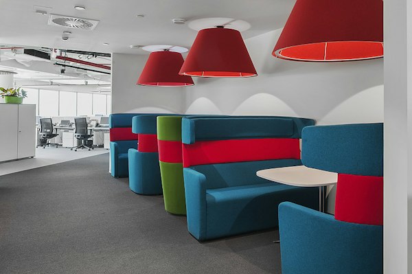 BuzziShade Pendant, sound-absorbing lighting | BuzziSpace