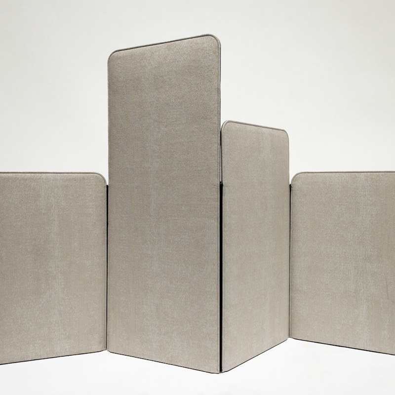 Buzziscreen BuzziScreen Mix, sound-absorbing room divider | BuzziSpace