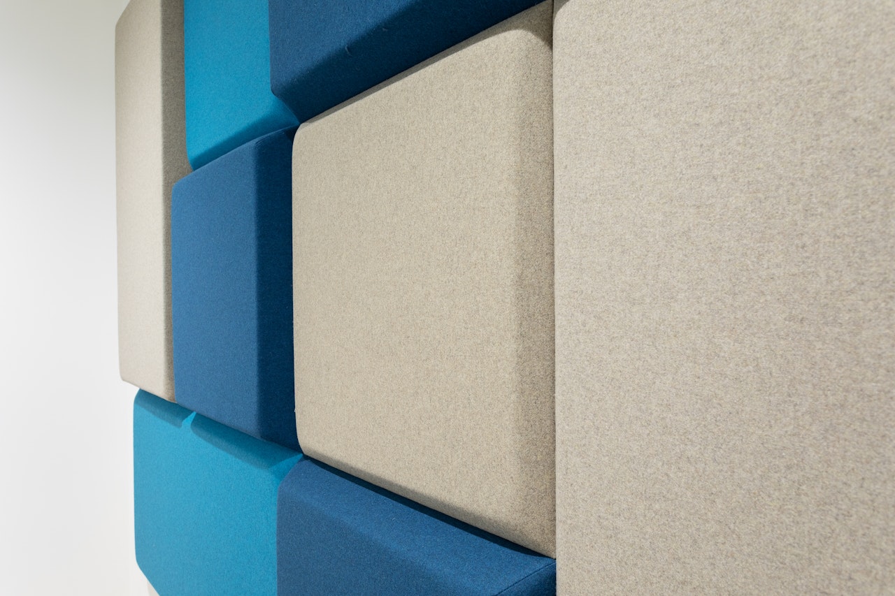 BuzziKey Soft, wall-mounted acoustic panel | BuzziSpace