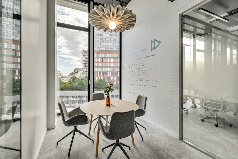BuzziPleat Light, sculptural acoustic pendant lighting | BuzziSpace
