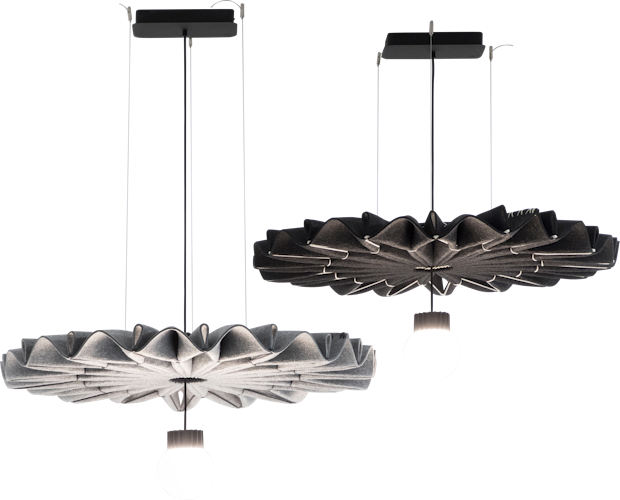 Acoustic Lighting & Sound Absorbing Pendant Lights | BuzziSpace