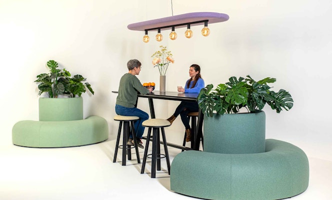 BuzziSpace Buzzisurf acoustic lighting retrofit globe spot