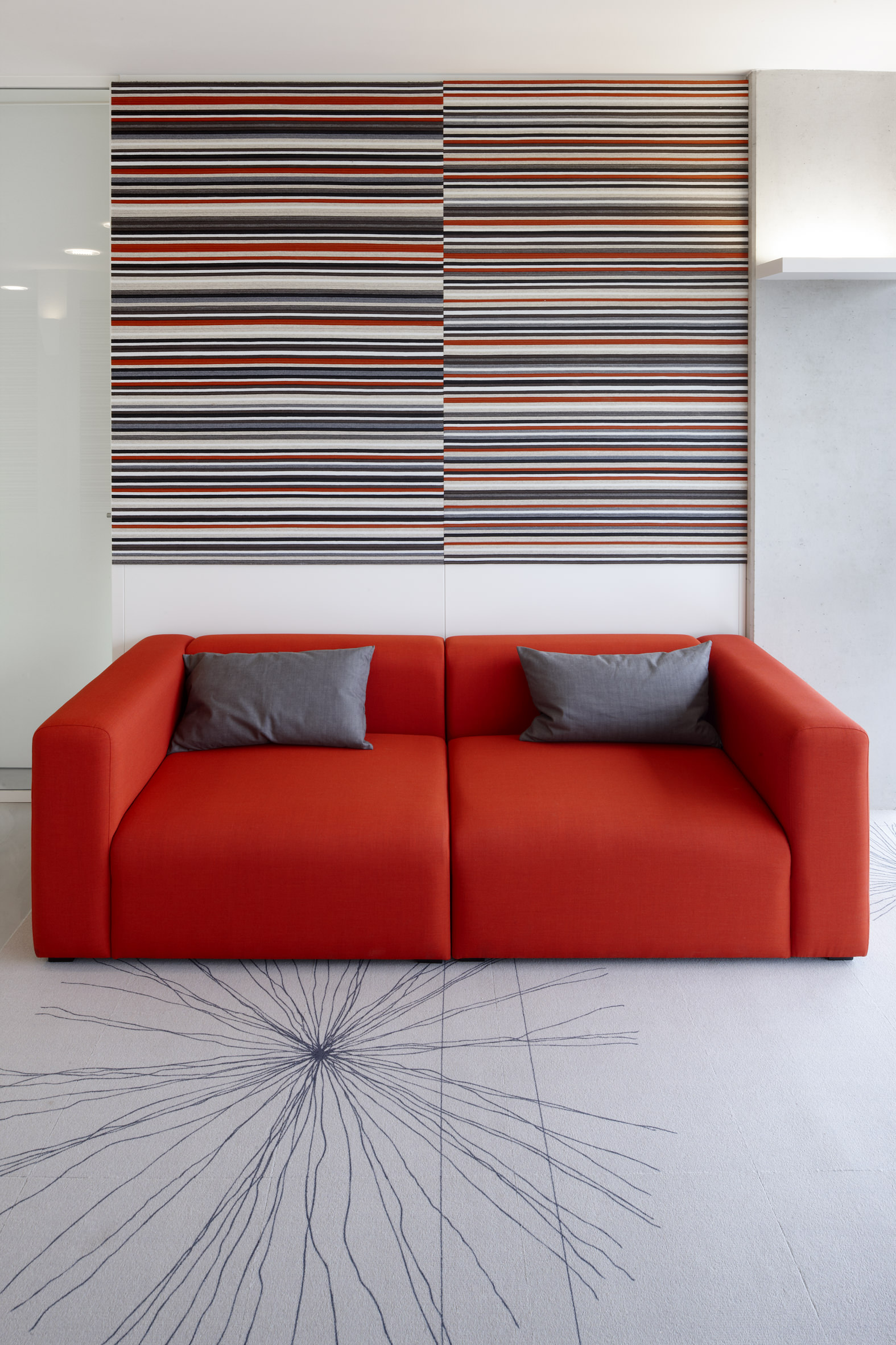 BuzziBrickBack, tactile sound-absorbing wallpaper | BuzziSpace BuzziBrickBack, tactile sound-absorbing wallpaper | BuzziSpace