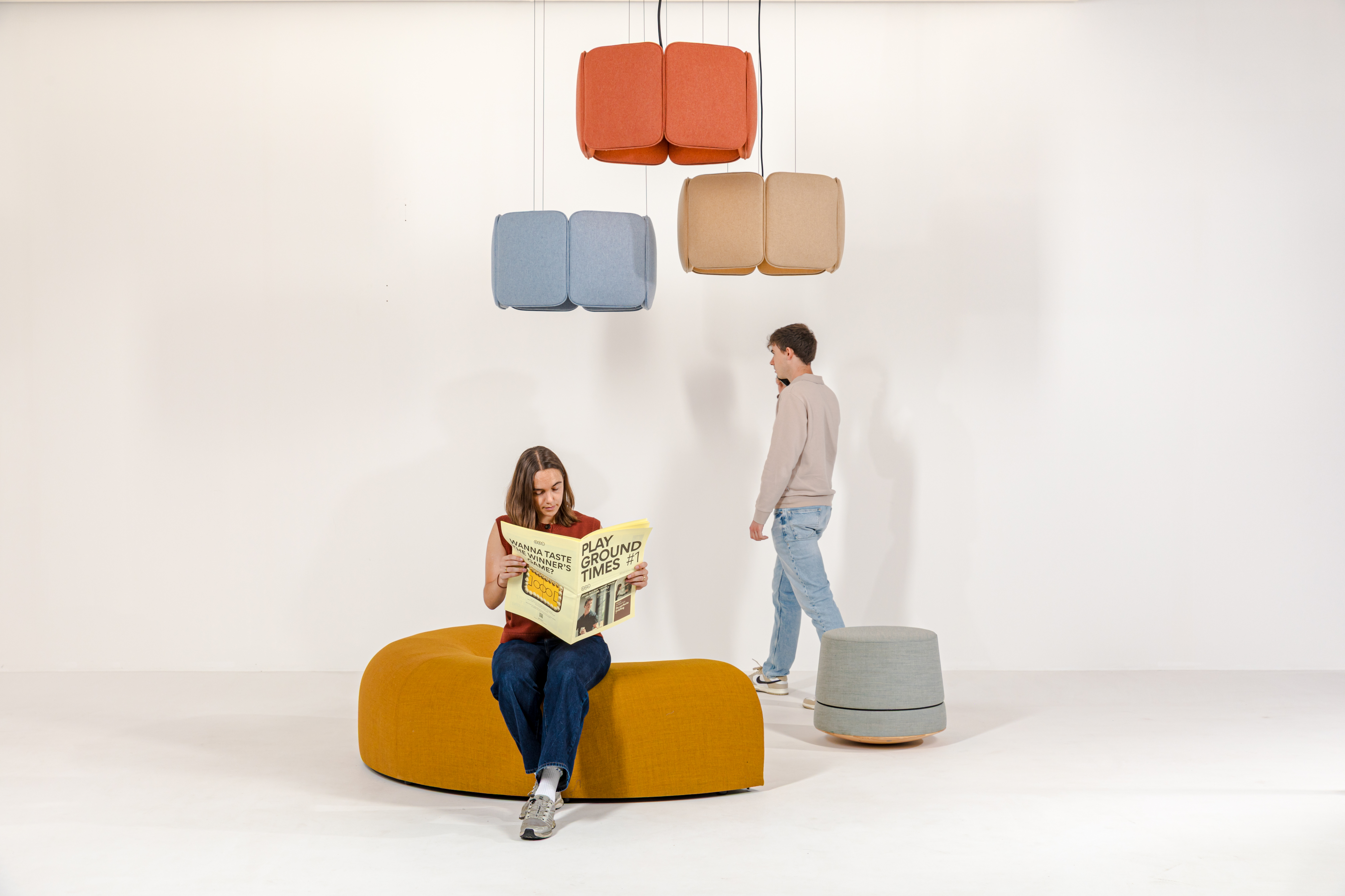 BuzziChicle Light, Acoustic Light Fixture with a Playful Twist