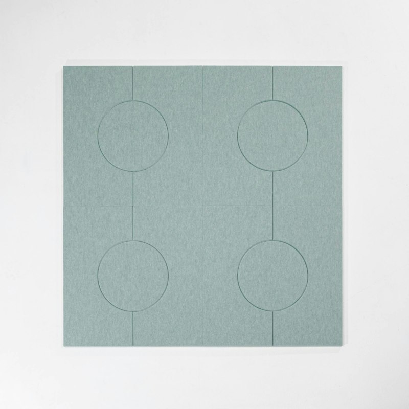 BuzziPixl, a modular wall panel system designed to build patterns ...