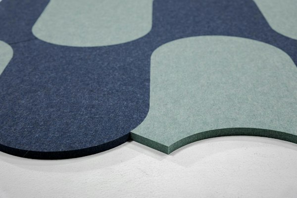 BuzziPixl, a modular wall panel system designed to build patterns ...