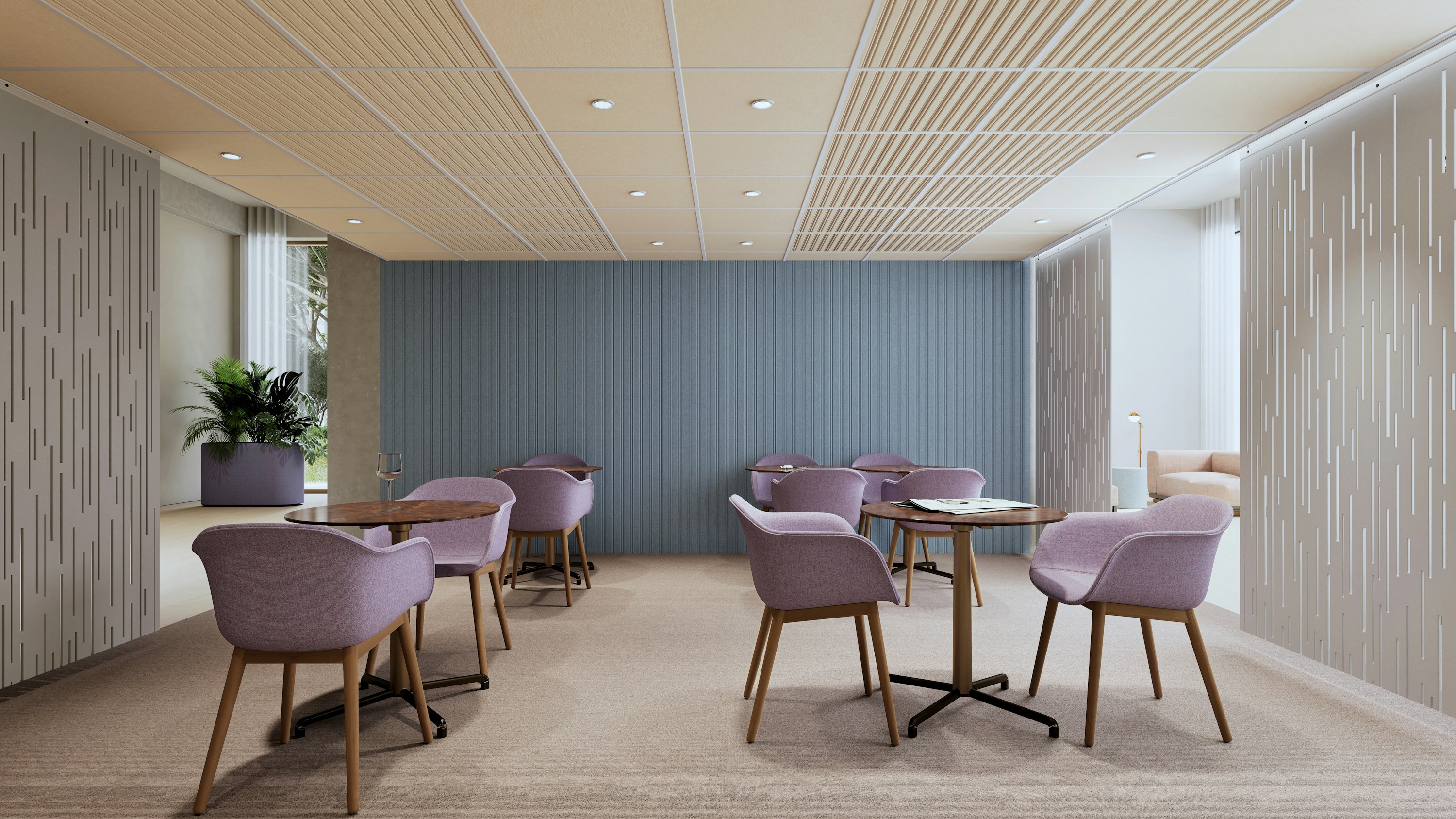 BuzziPlate, an acoustic wall panel that delivers the visual impact of ...