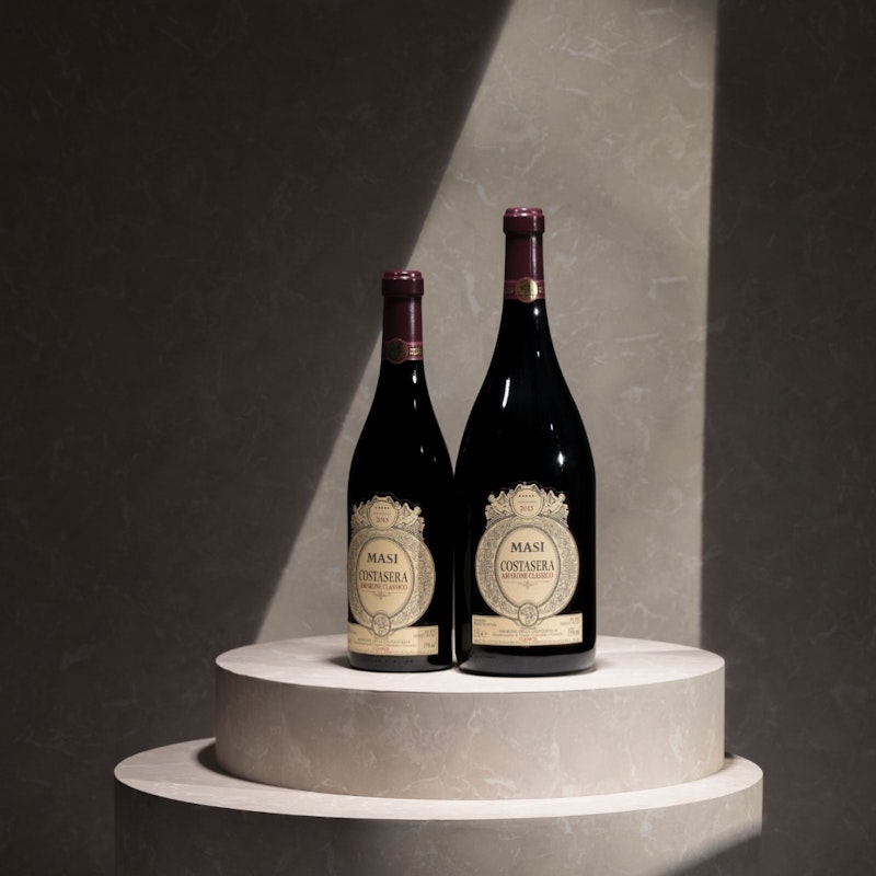  L'Amarone Costasera è espressione dell’autorevole expertise di Masi nella tecnica "Appassimento", applicate sulle varietà autoctone della Valpolicella Classica.