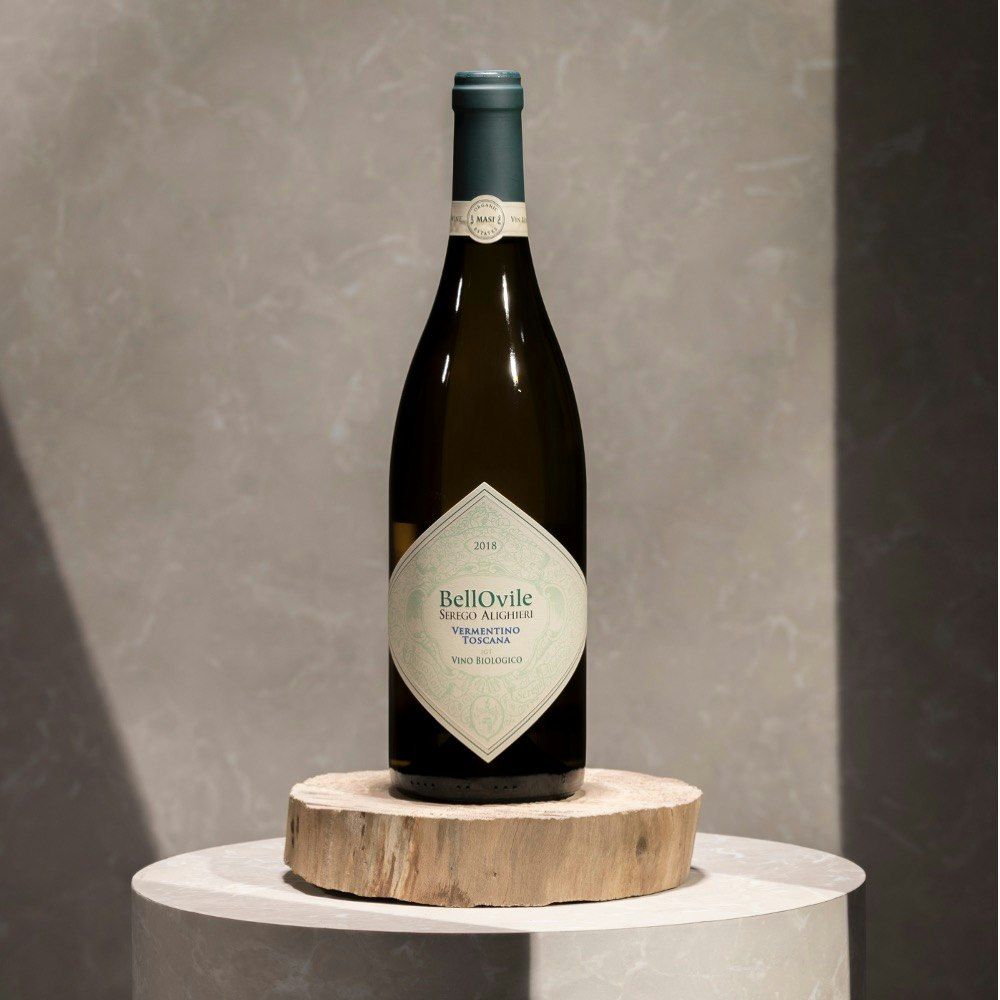 BELLOVILE | Vermentino di Toscana IGT | OGANIC Wine born on the Tuscan hills of Poderi BellOvile. From organic Vermentino grapes, a white wine is obtained rich in aromas of flowers and white berries