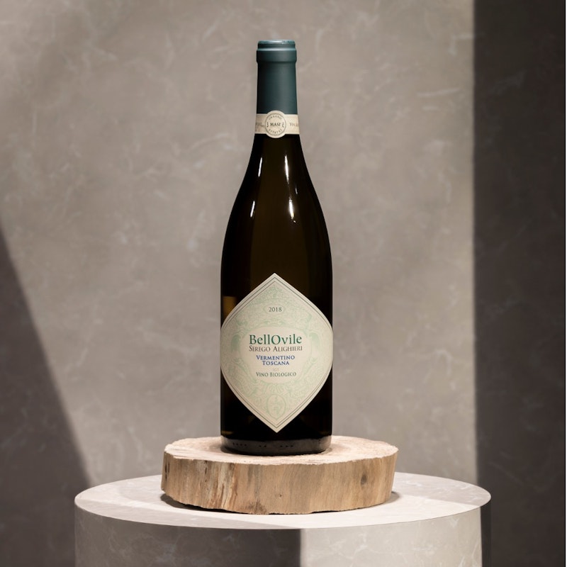 BELLOVILE | Vermentino di Toscana IGT | BIOLOGICO Vino che nasce sulle colline toscane dei Poderi BellOvile. Da uve del Vermentino biologiche, si ottine un bianco ricco di profumi di fiori e bacche bianche