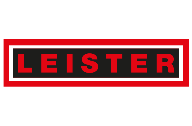 Logo of the Leister Group.