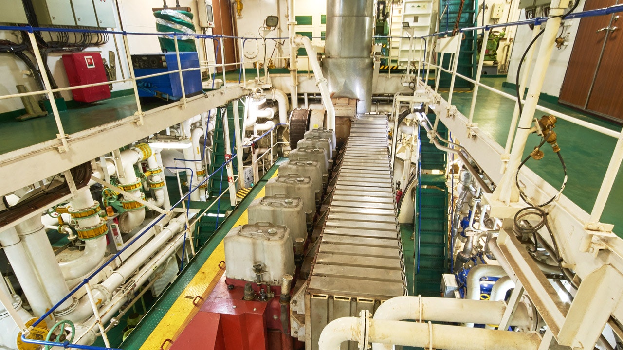 An image of the interior of the ship