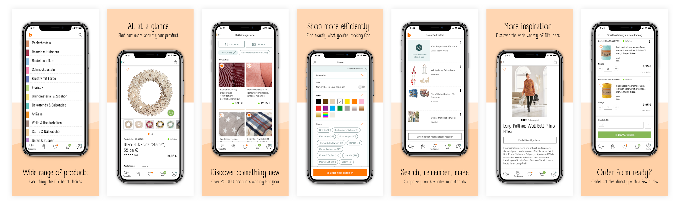 The new buttinette mobile app - foryouandyourcustomers