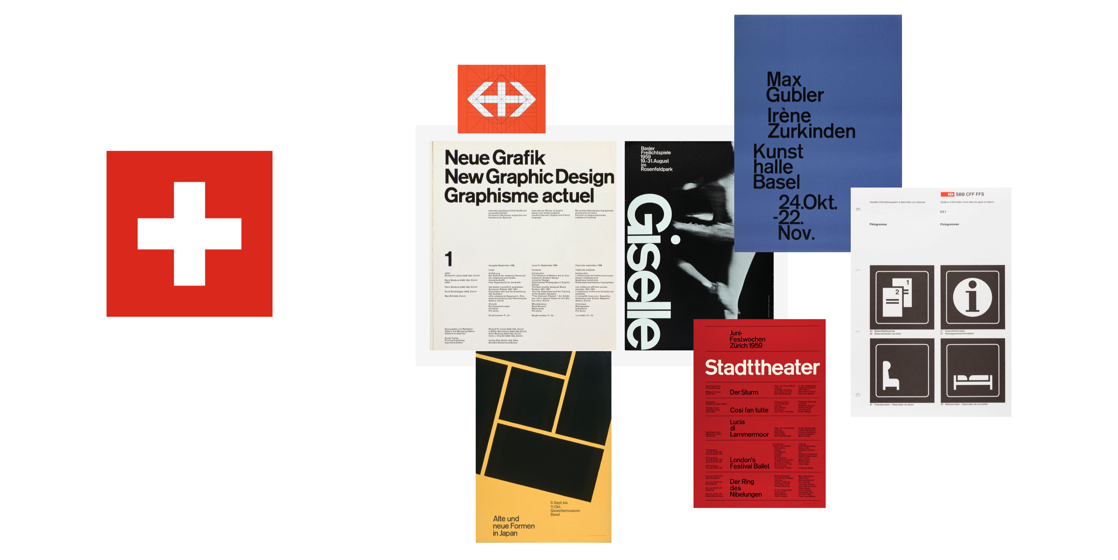 Examples of swiss typography