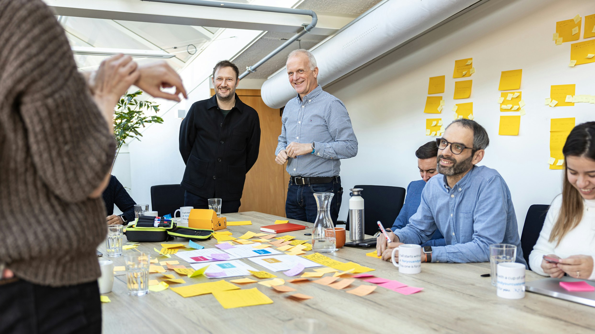 Amsterdam team in a workshop