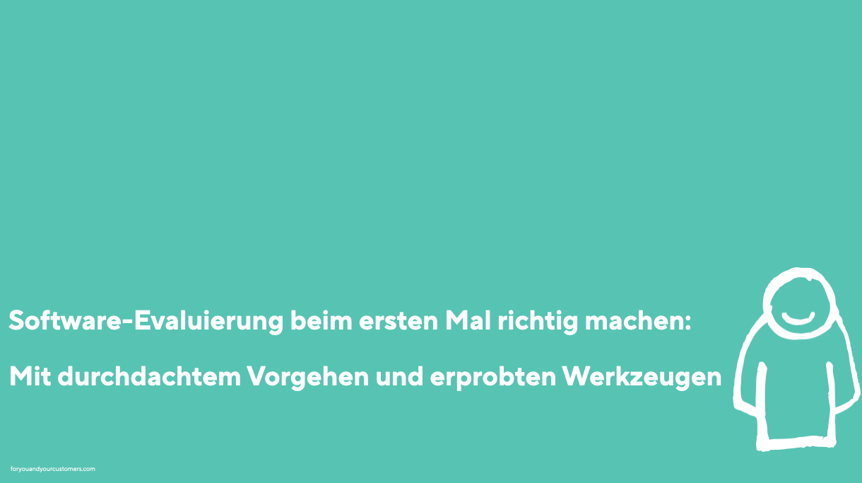 Software-Evaluierung mit der Exploded View