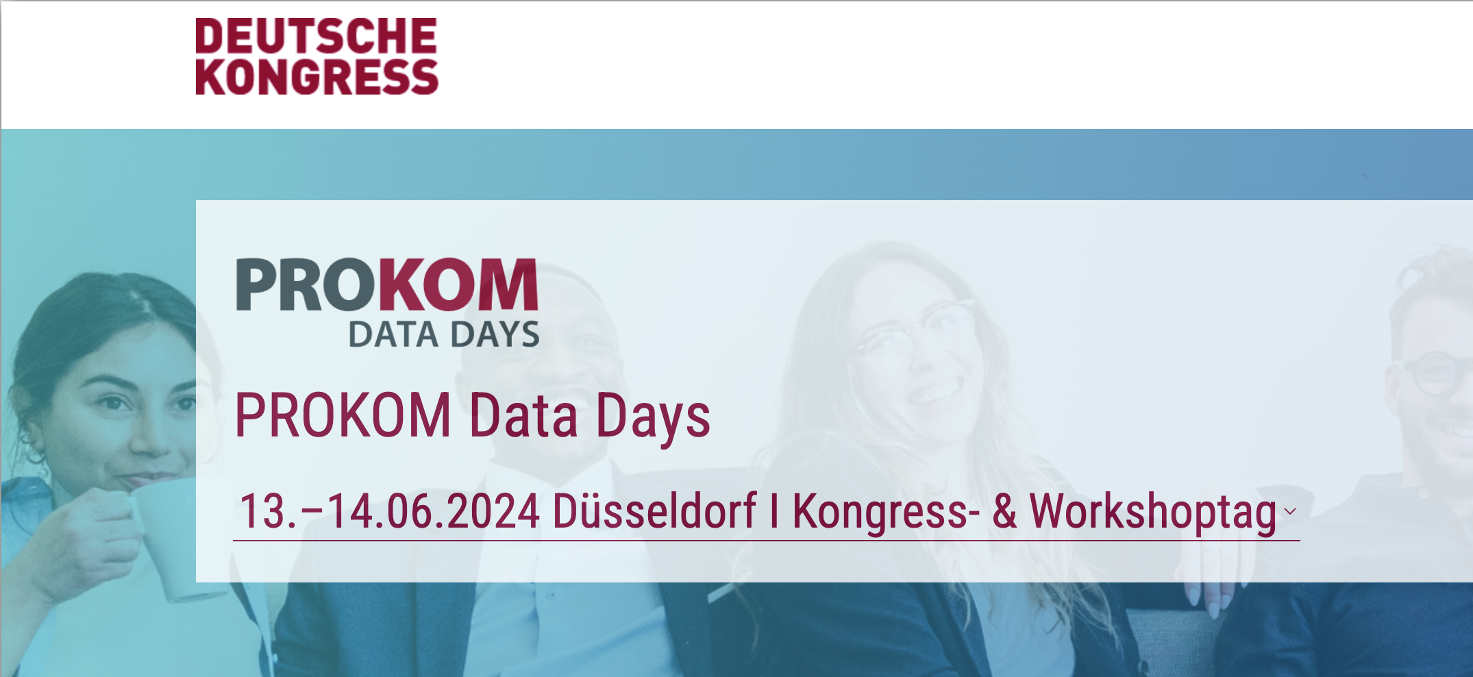 PROKOM Data Days 2024 in Düsseldorf