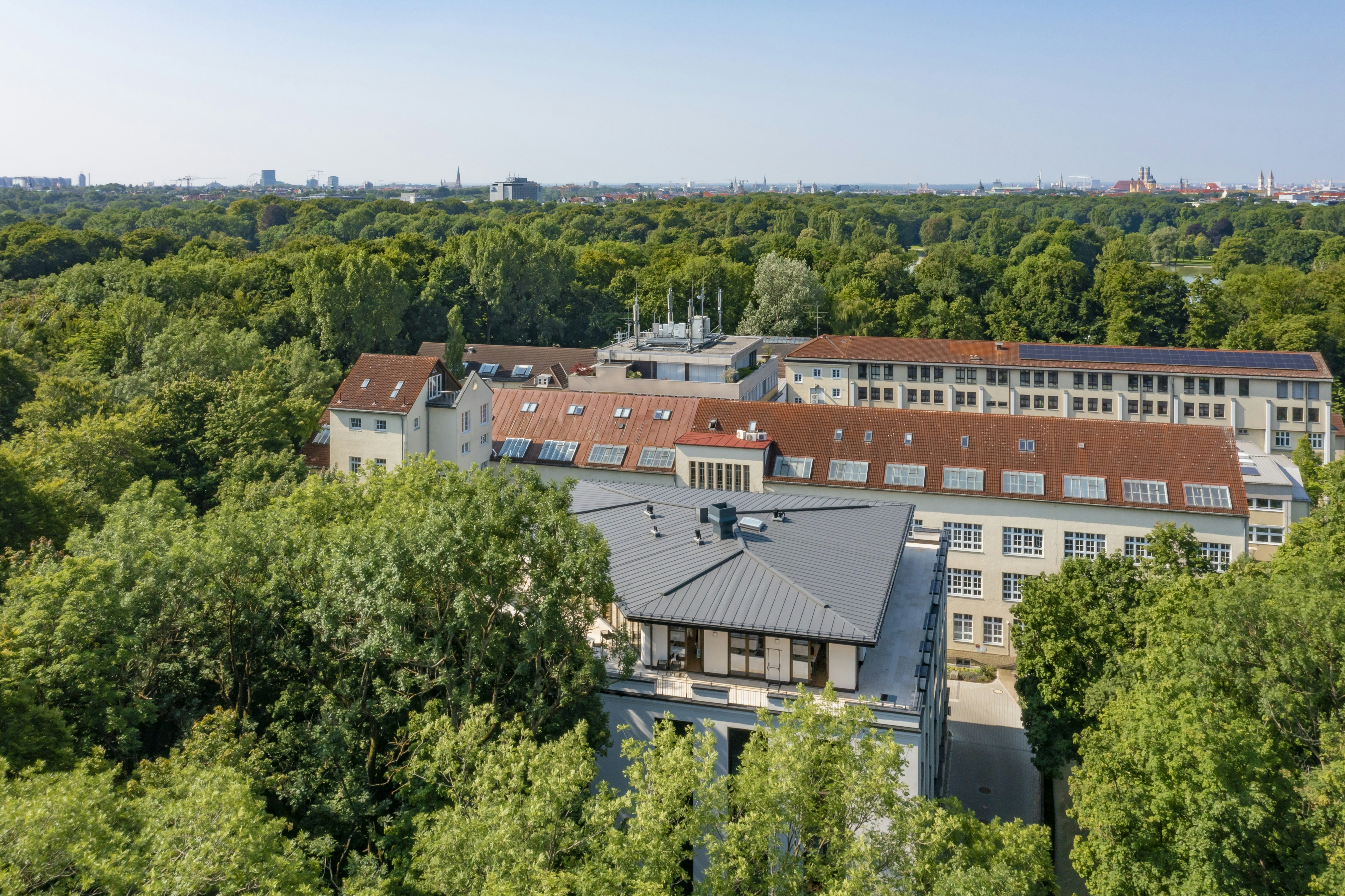 Lodenfrey-Park von oben