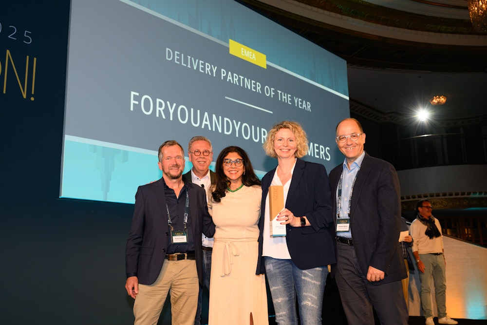 foryouandyourcustomers partnering with Stibo