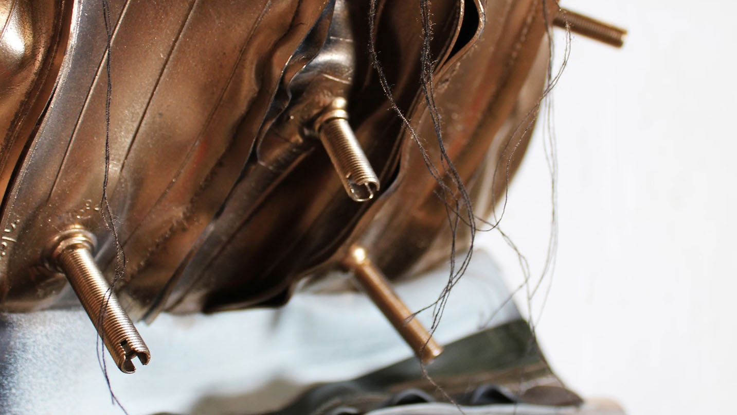 detail of a sculpture