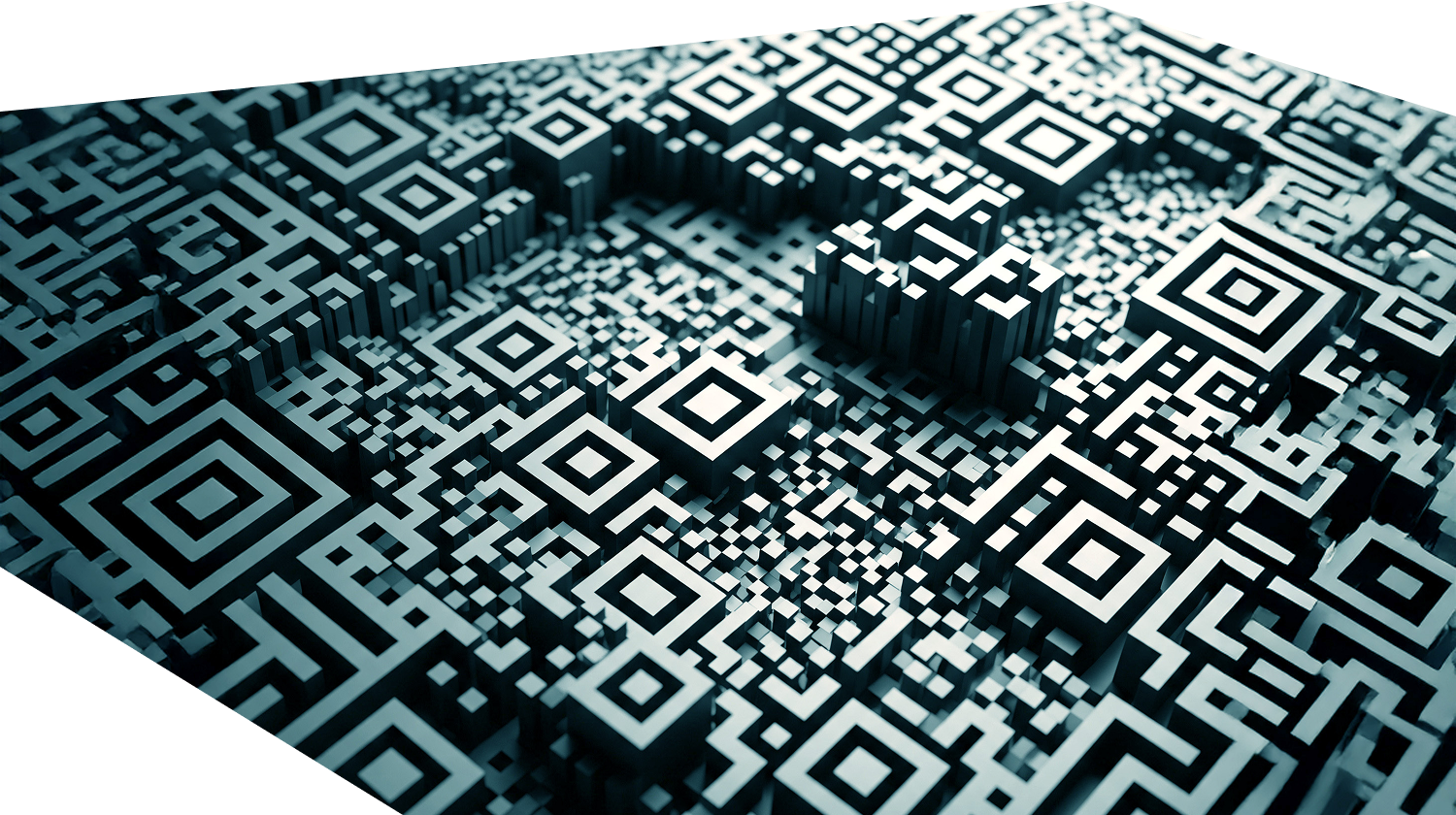 QR COde Closeup