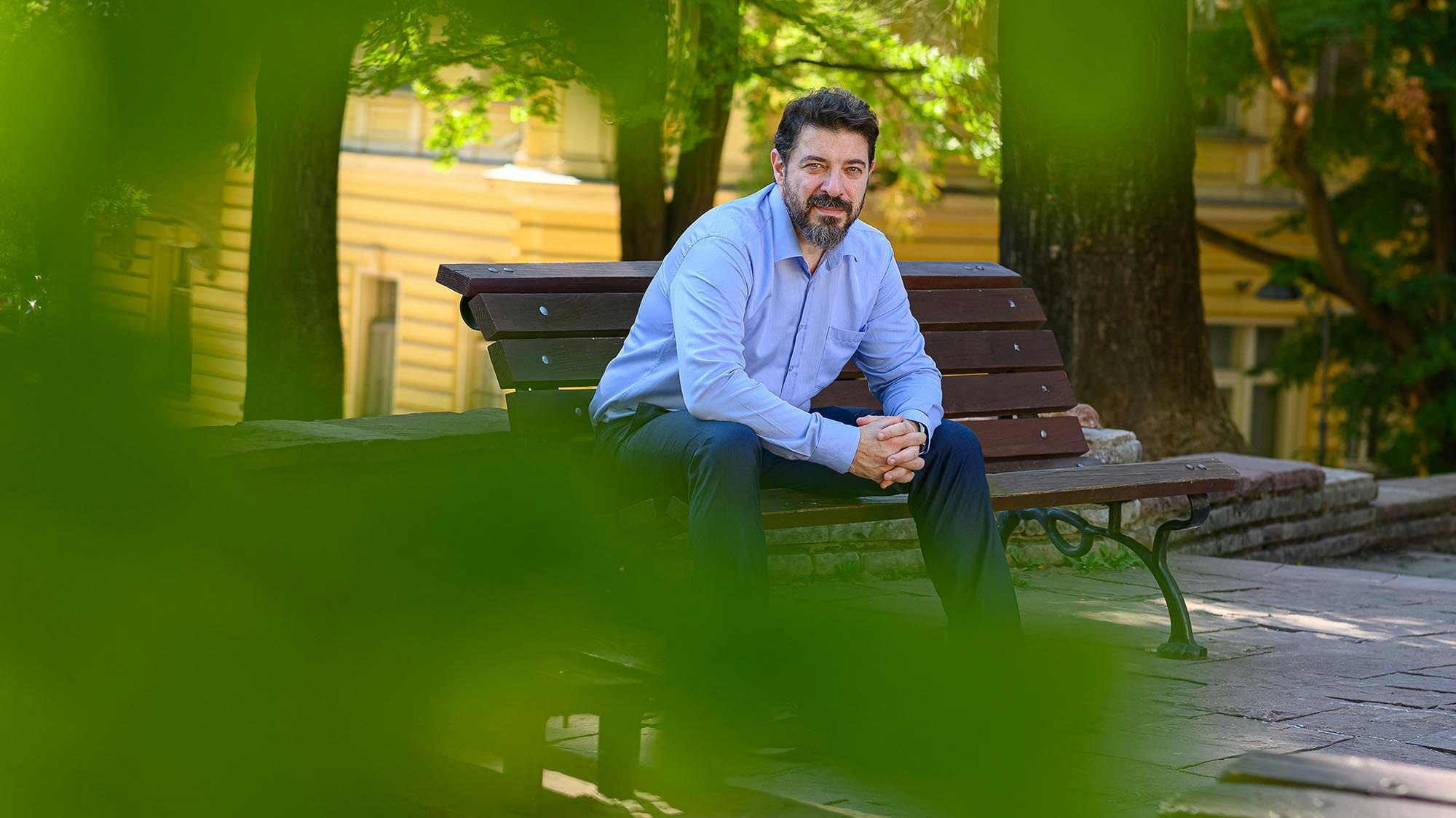 Person in the park