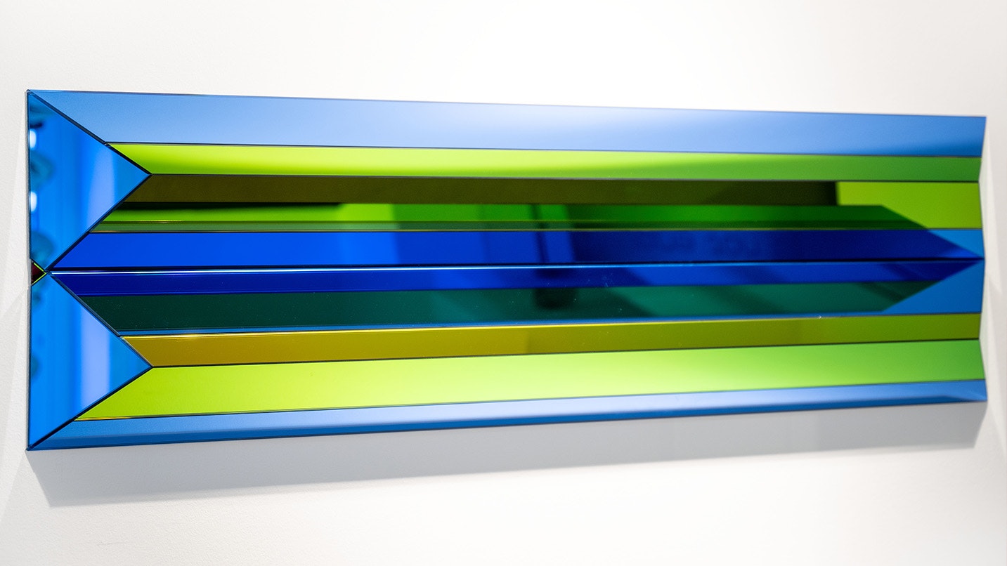 Colorful prism artwork